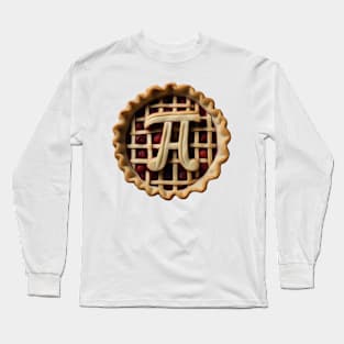 Cherry Pie Pi for Pi Day Long Sleeve T-Shirt